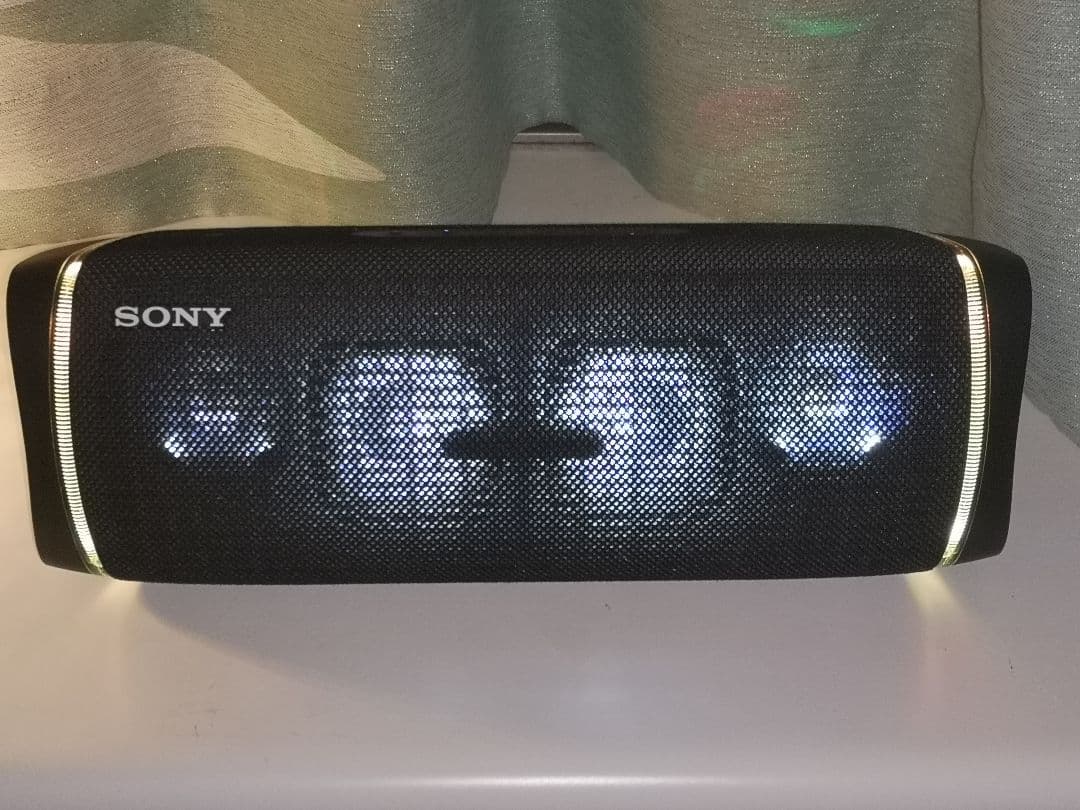 SONY SRS-XB43 2wayバイアンプ駆動 黒 LED