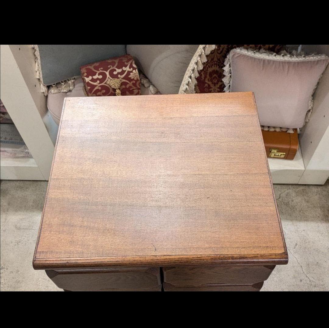 【極美品】 無垢 チェスト マルヨシ 民芸家具 4段6杯 引き出し タンス 収納