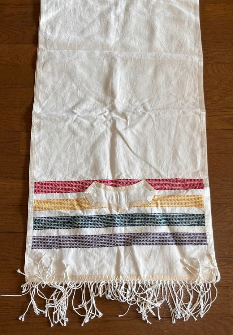 ナンバーナイン　シルクショール　ポケット付き　白　レア