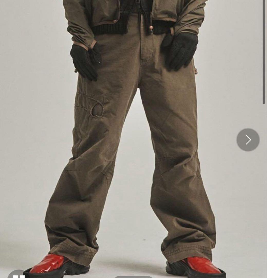 【fff】JIAN YE 25AW TAO PANTS