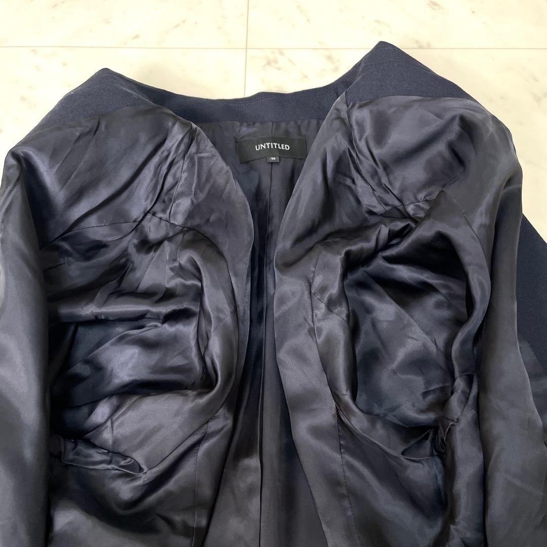 【未使用級】アンタイトル 2024AW オックスブレザー大きいサイズ 5XL