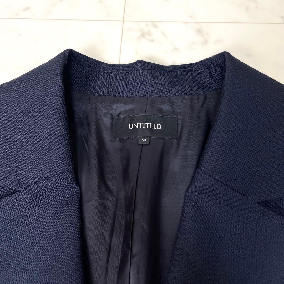 【未使用級】アンタイトル 2024AW オックスブレザー大きいサイズ 5XL