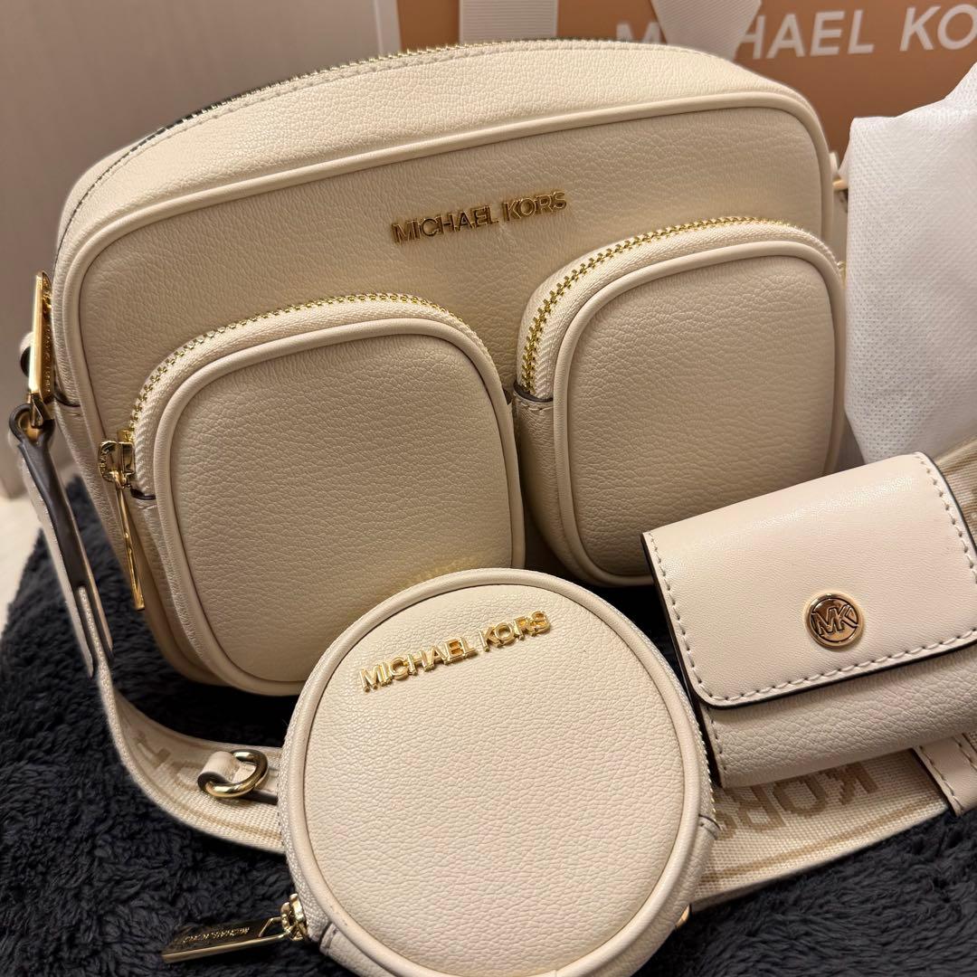 ★かことの心 美品 MICHEAL KORS クロスボディバッグ 付属品◎