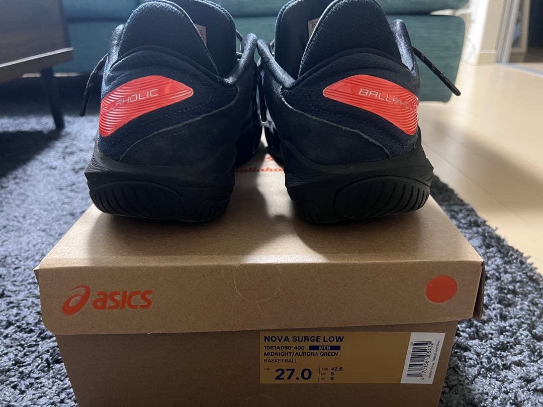 yoshi　ballaholic×AsicsNovaSurgeLow