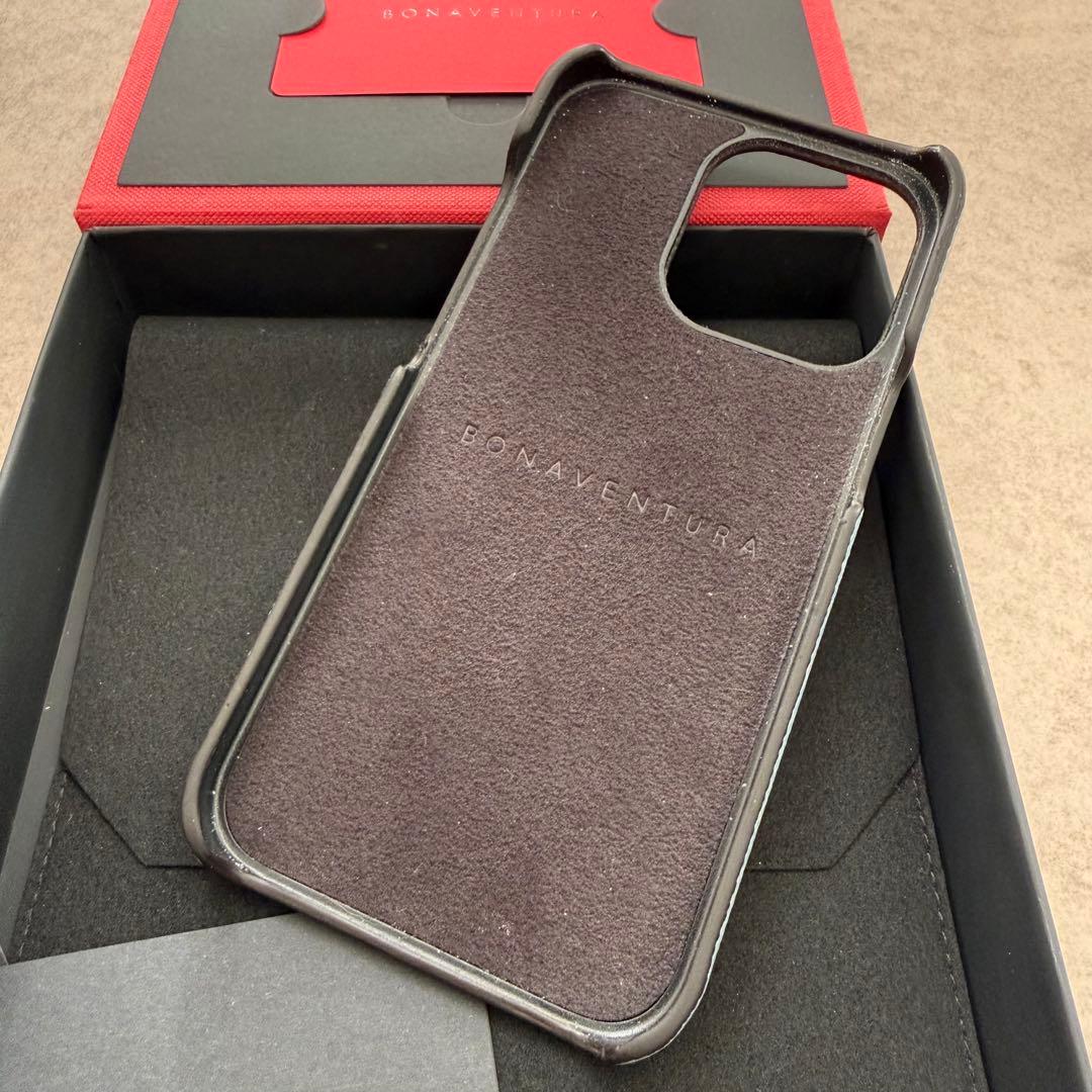 BONAVENTURA ボナベンチュラiPhone13proケース　ブルーリン