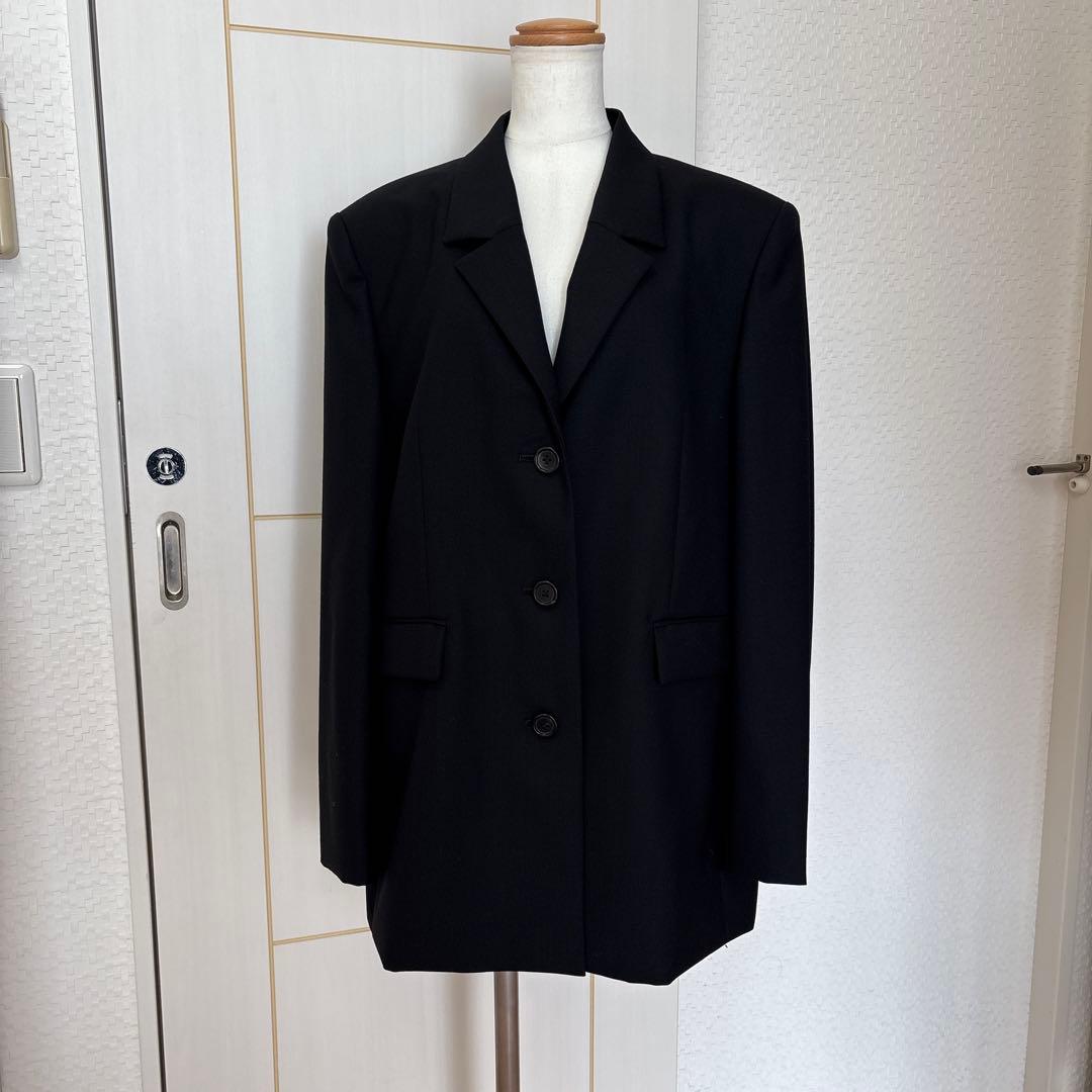 AEWEN MATOPHブラック テーラードジャケット