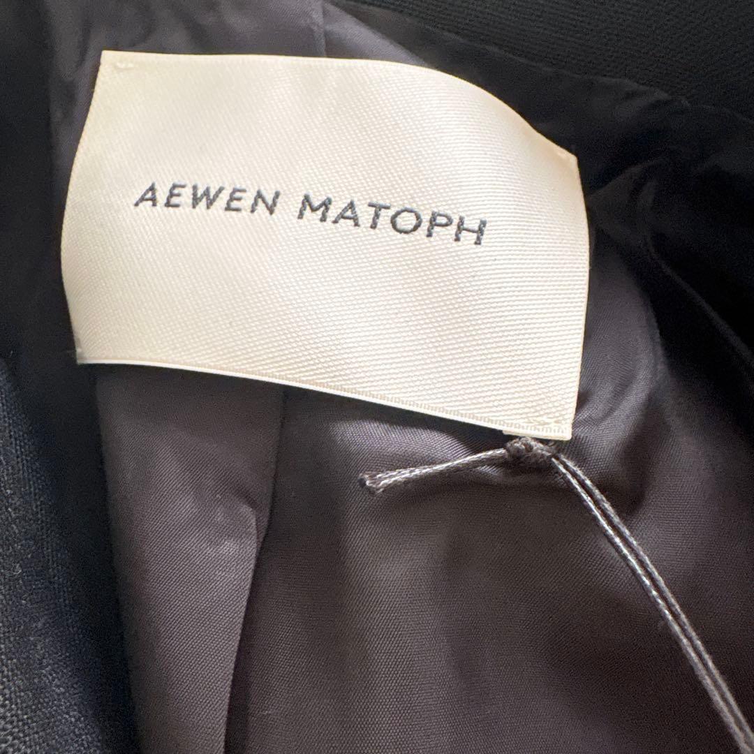 AEWEN MATOPHブラック テーラードジャケット