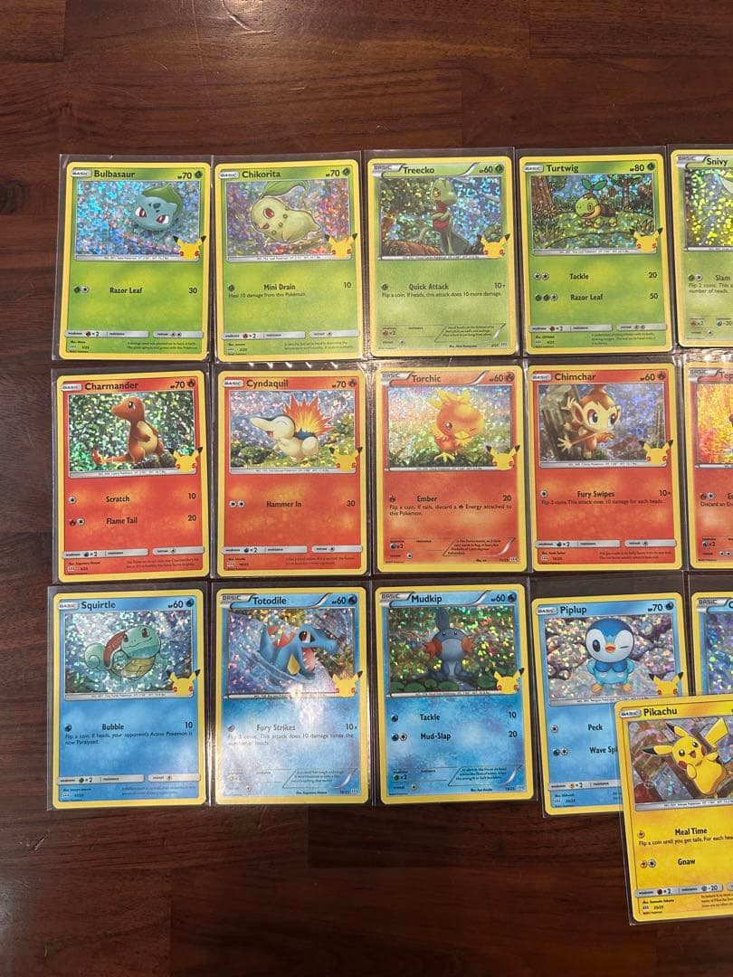 マクドナルド 25th プロモ 英語版 海外　25種コンプリートセット　ホロ