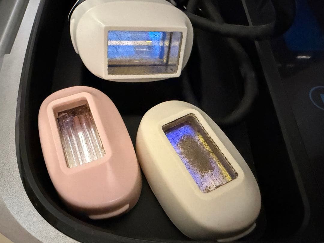 箱あり！KE-NON 8.4脱毛器 カートリッジ3個付き