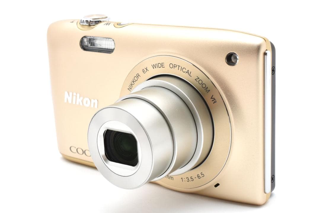 《 美品 》　ニコン　Nikon COOLPIX S3300 ゴールド