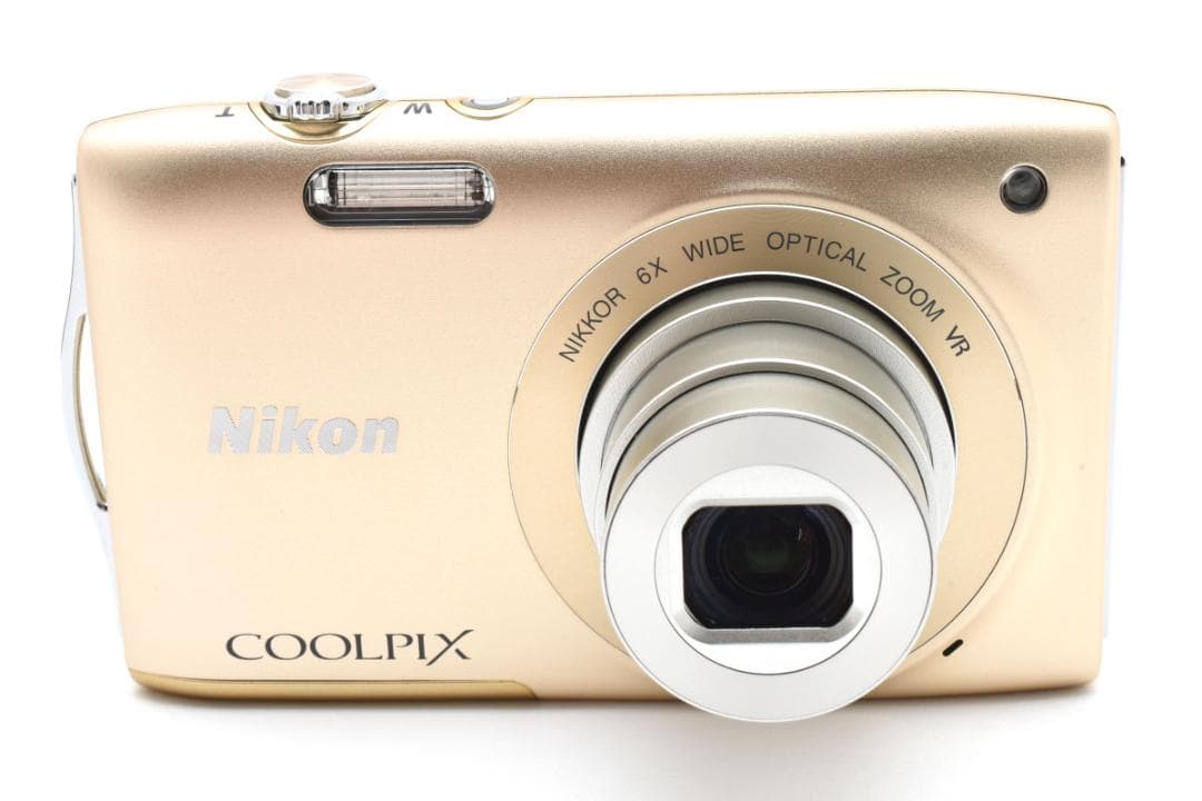 《 美品 》　ニコン　Nikon COOLPIX S3300 ゴールド
