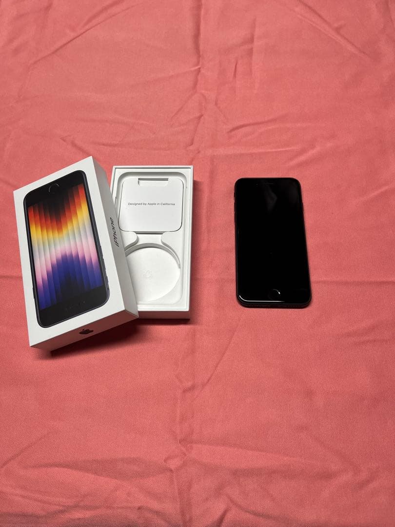 iPhone SE 第3世代　64GB ミッドナイト　SIMフリー　即購入可能