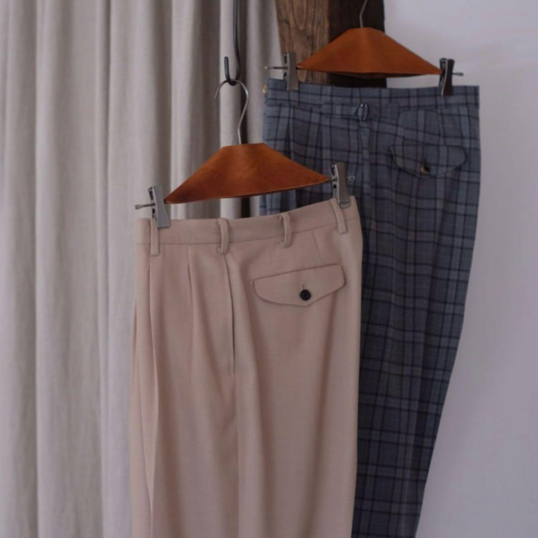 柿乃葉 002 Dress Trousers ドレトラ サンドベージュ 8