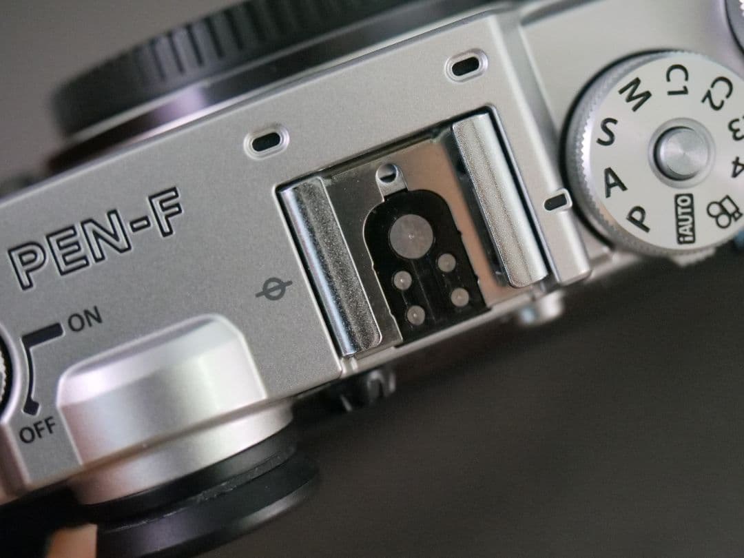 おまけ多数】OLYMPUS PEN-F シャッター回数少 充電池4個 革ケース