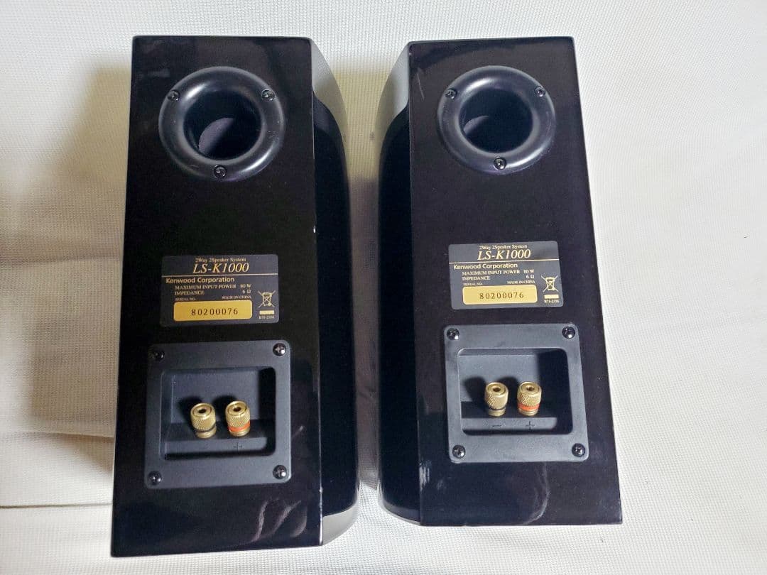 KENWOOD ケンウッド LS-K1000 ブラック ブックシェルフスピーカー