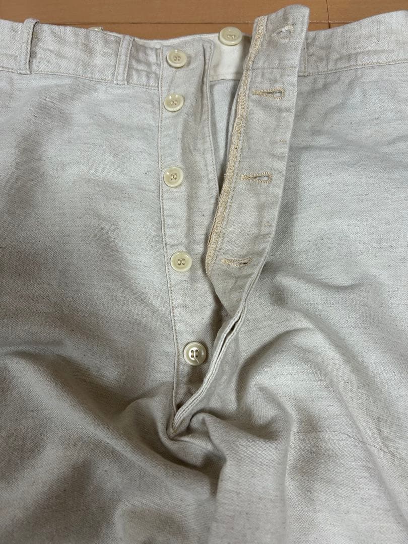 リアルマッコイズ/THE REAL McCOY’S リネンパンツ 32