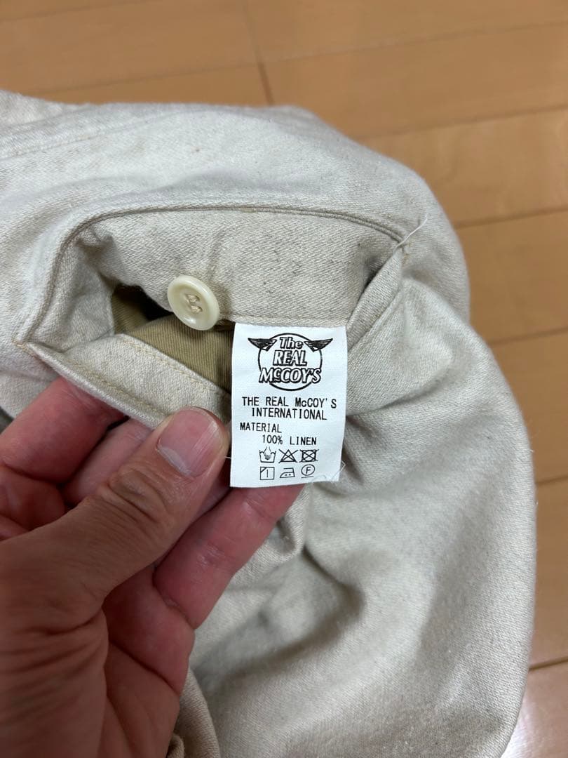 リアルマッコイズ/THE REAL McCOY’S リネンパンツ 32