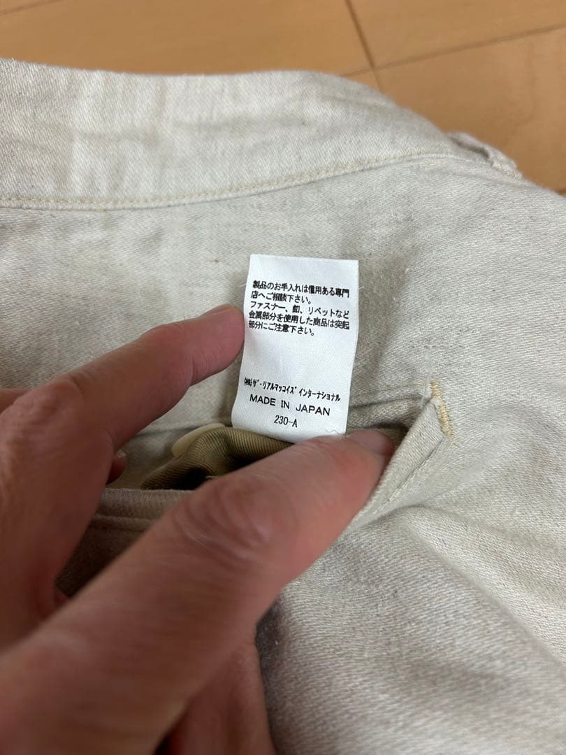 リアルマッコイズ/THE REAL McCOY’S リネンパンツ 32