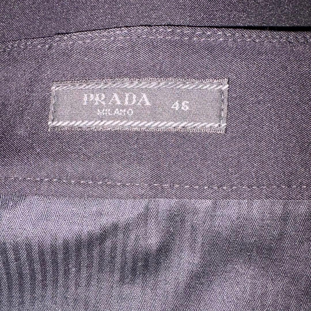 PRADA ブラック ナイロンスラックス 46 2024年 セール本日まで
