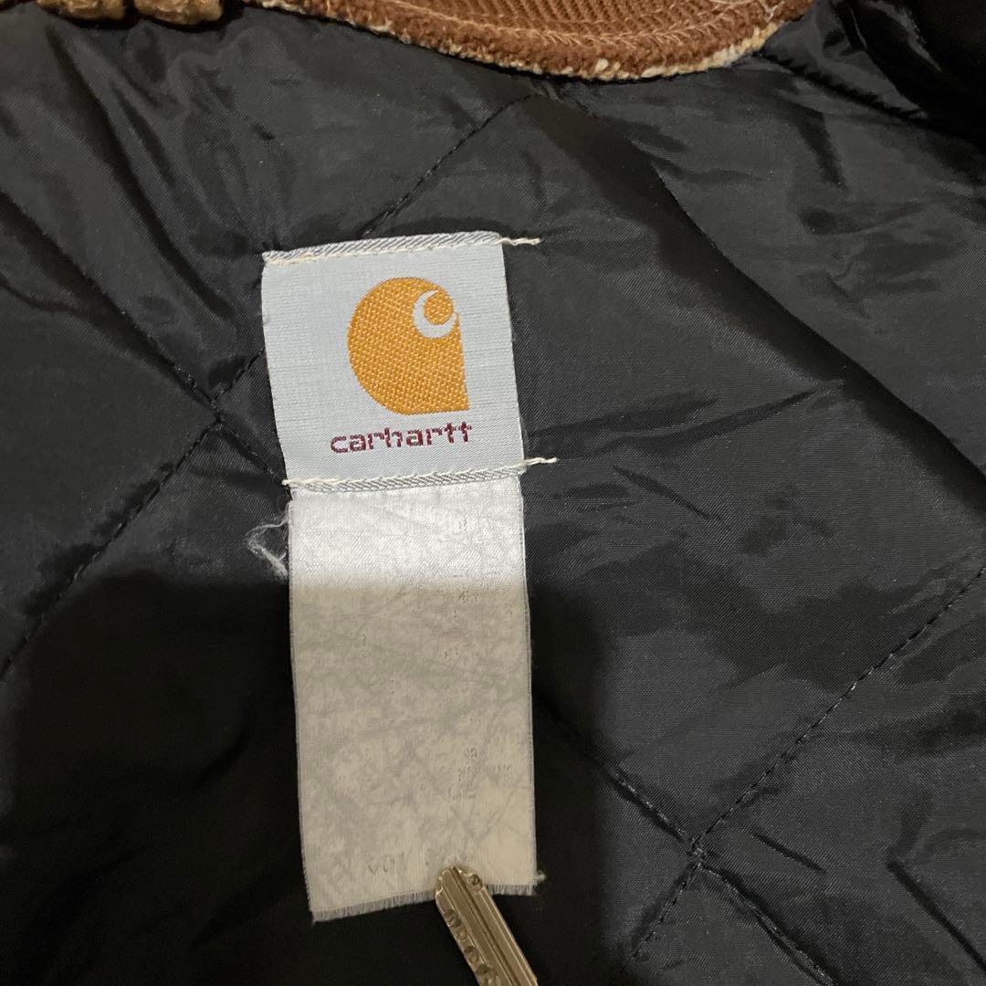 カーハート USA製 ダックベスト 腰ゴム XL 米国製