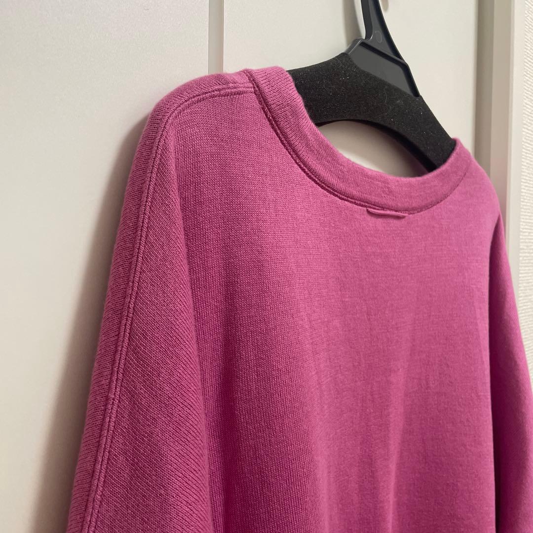 45R スムースのチュニック ピンク