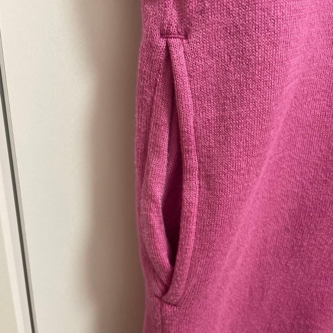 45R スムースのチュニック ピンク