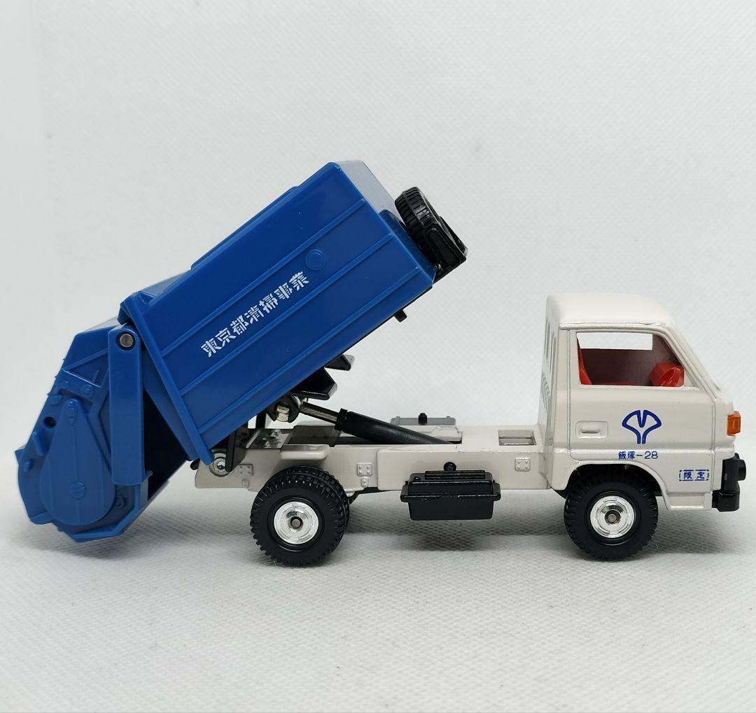 トミカダンディDT-020《三菱キャンター清掃車》未使用外側日焼けあり