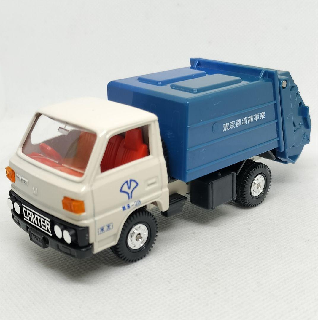 トミカダンディDT-020《三菱キャンター清掃車》未使用外側日焼けあり