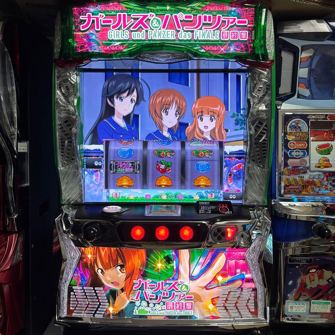 パチスロ Ｌ ガールズ＆パンツァー 最終章 ユニット付 スマスロ実機 スマスロ