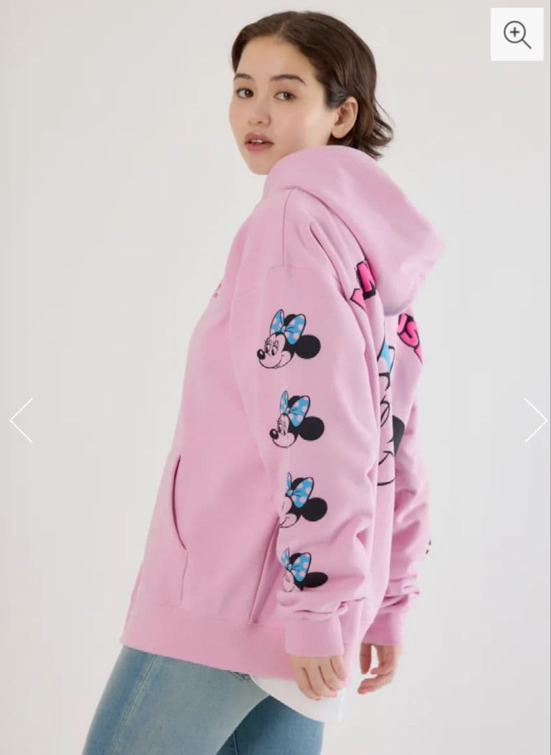 ロデオクラウンズ ディズニーzipパーカー ミニーちゃん ユニセックス