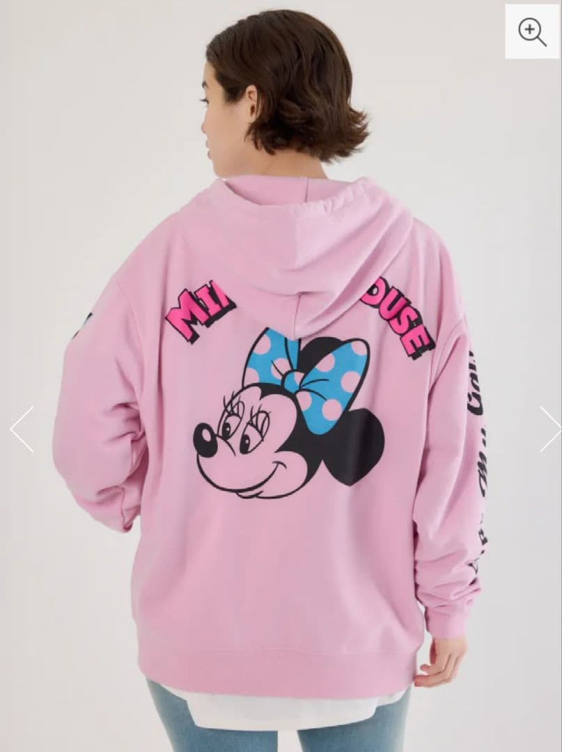 ロデオクラウンズ ディズニーzipパーカー ミニーちゃん ユニセックス