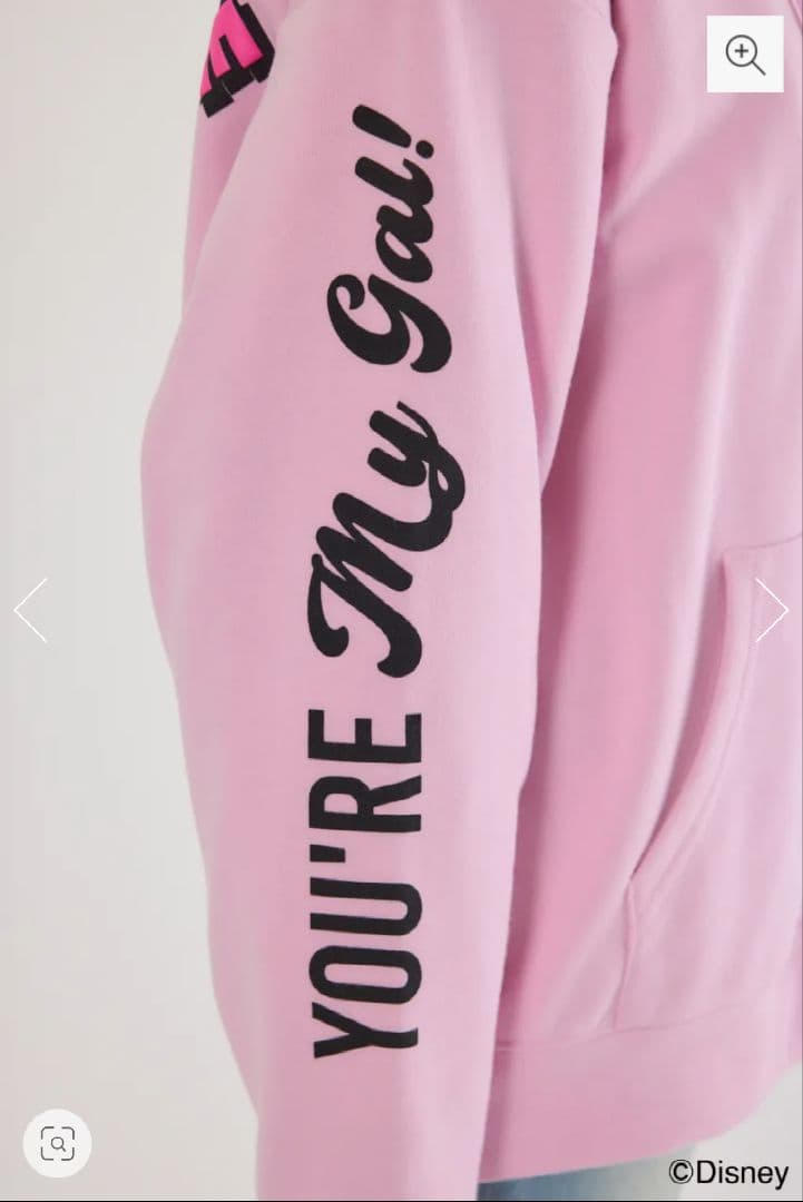 ロデオクラウンズ ディズニーzipパーカー ミニーちゃん ユニセックス