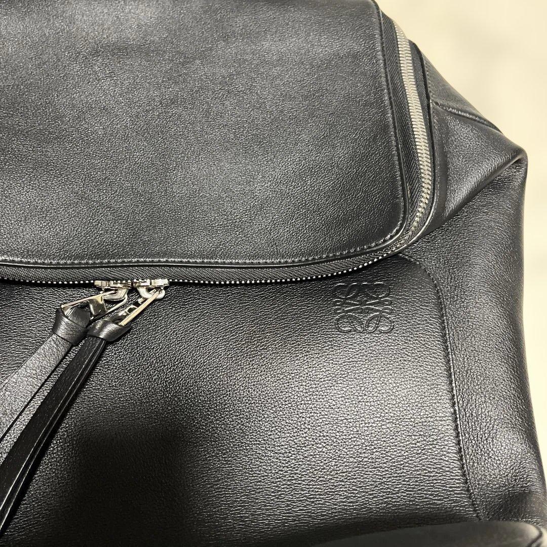 ロエベ バックパック　黒