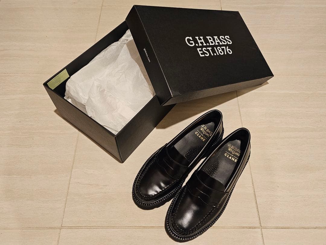 CLANE×G.H.BASS WEEJUN SUPERLUG サイズ36