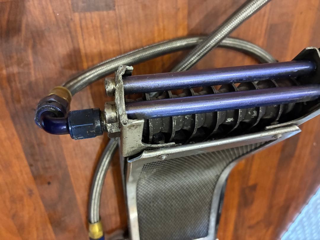 カワサキ ZRX1200R ZRX1100ラウンドオイルクーラー