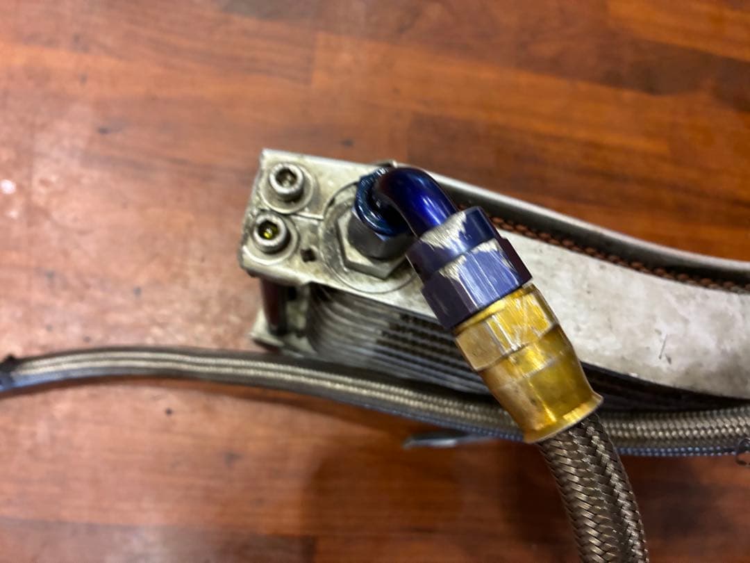 カワサキ ZRX1200R ZRX1100ラウンドオイルクーラー