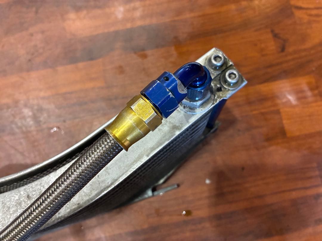 カワサキ ZRX1200R ZRX1100ラウンドオイルクーラー