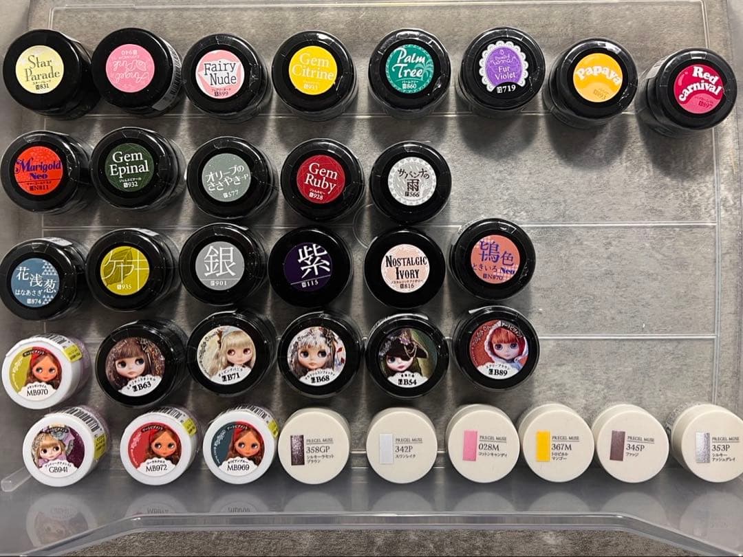 新品未開封 プリジェル MUSE 107色セット