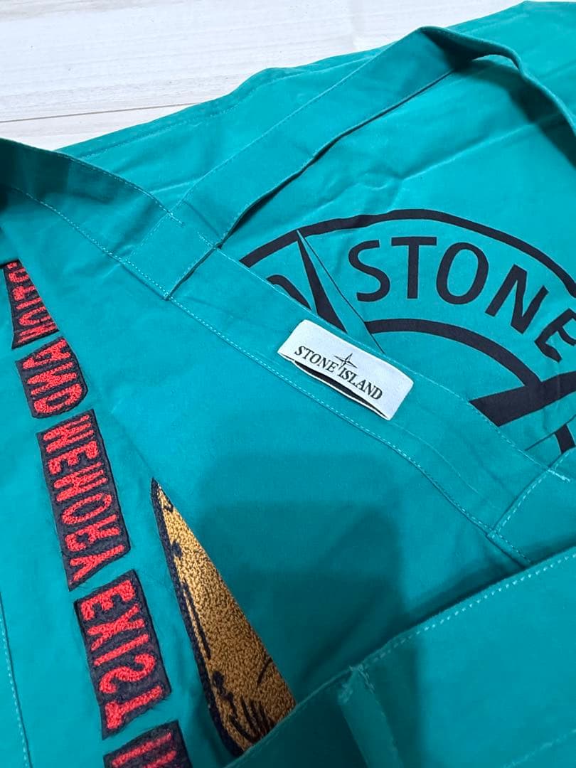 STONE  トートバッグ カーキ
