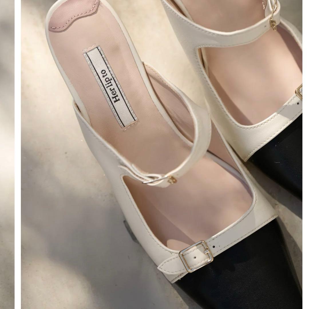 ⭐︎本日のみ⭐︎ハーリップトゥ　Mademoiselle Mules 39 25㎝