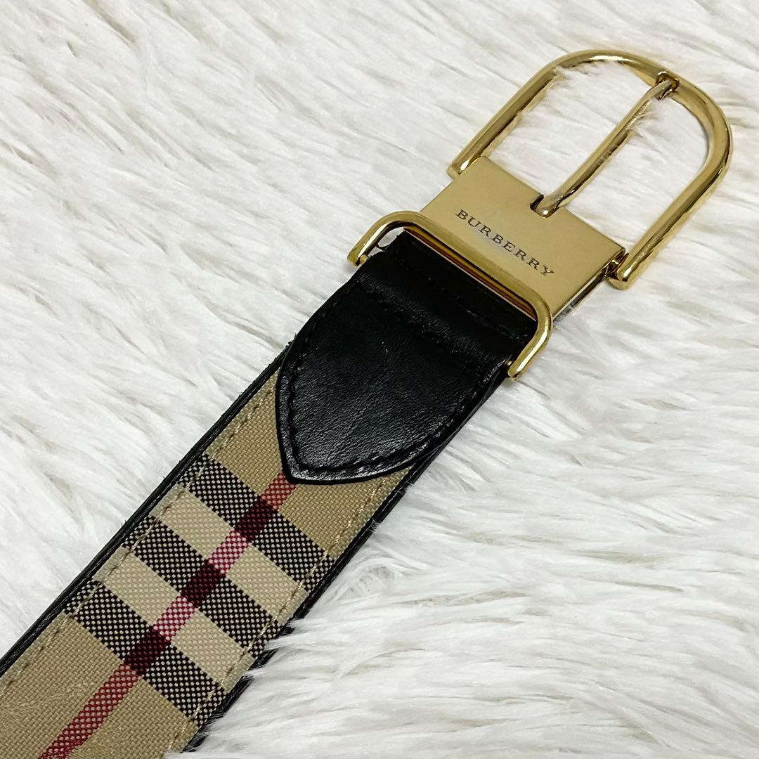 【希少✨】BURBERRY バーバリー ノバチェック ベルト