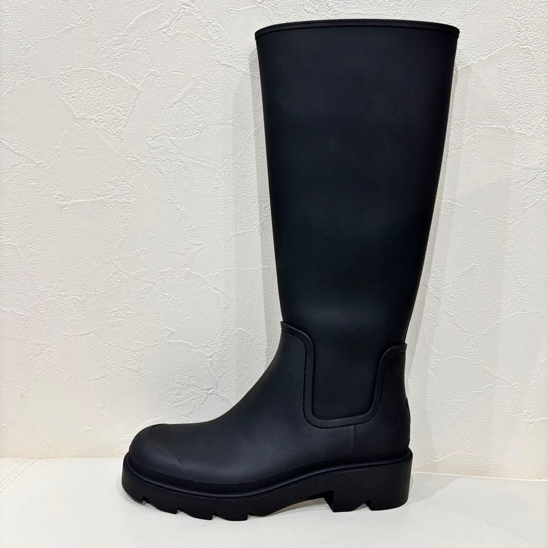 新品【STACCATO】スタッカート　ドラフロング　レインブーツ　23.5cm