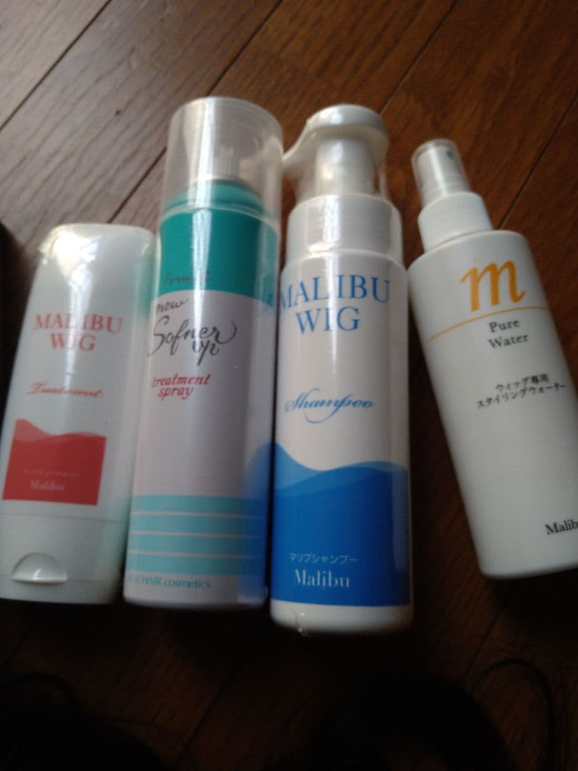 マリブ　トップ部分ウィッグ　2点セット