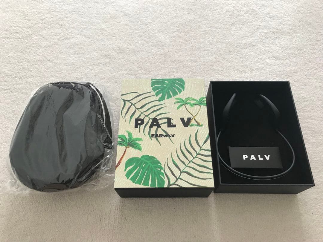 PALV 骨伝導イヤホン ブラック