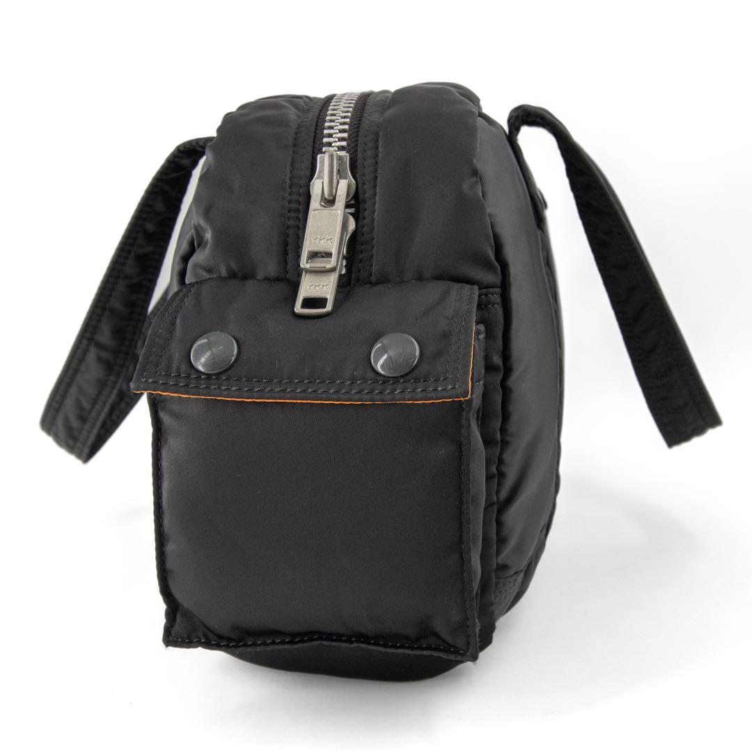 Z984【美品】ポーター／タンカー　ボストンバッグ　ダッフル　ナイロン　ブラック