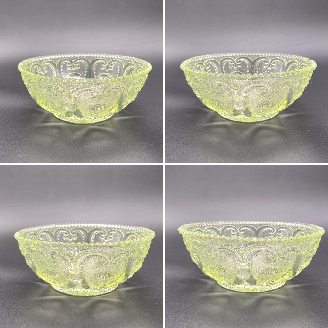 ウランガラス　鉢