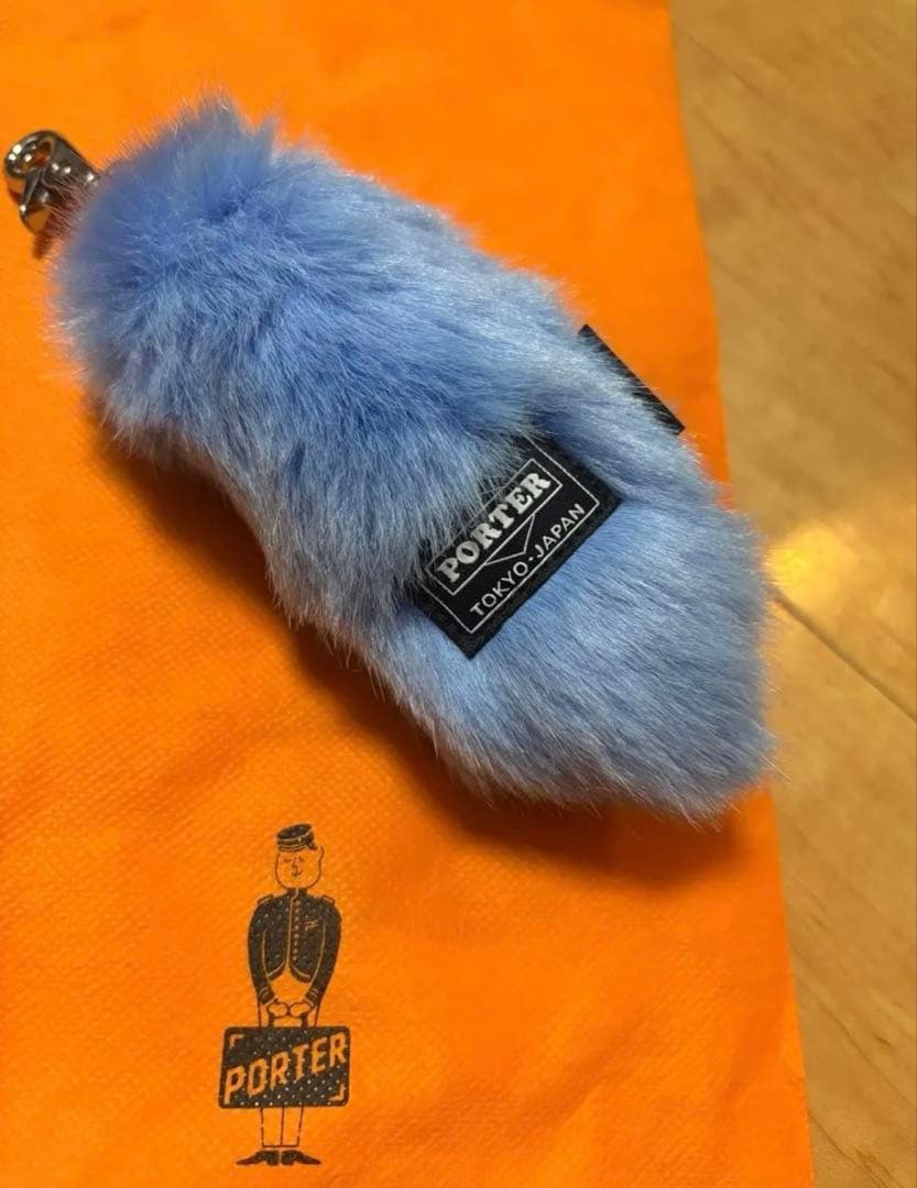 PORTER ファー　キーホルダー　ブルーム　broom