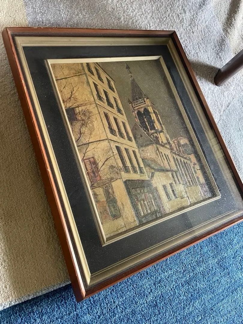 モーリス•ユトリロ　複製画