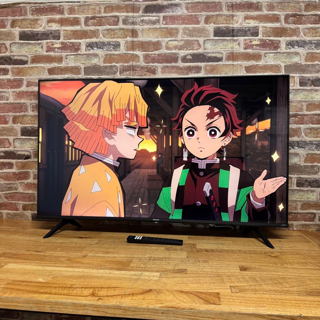 ハイセンス 50V型 液晶テレビ 4Kチューナー内蔵 50E6G 動画アプリ搭載