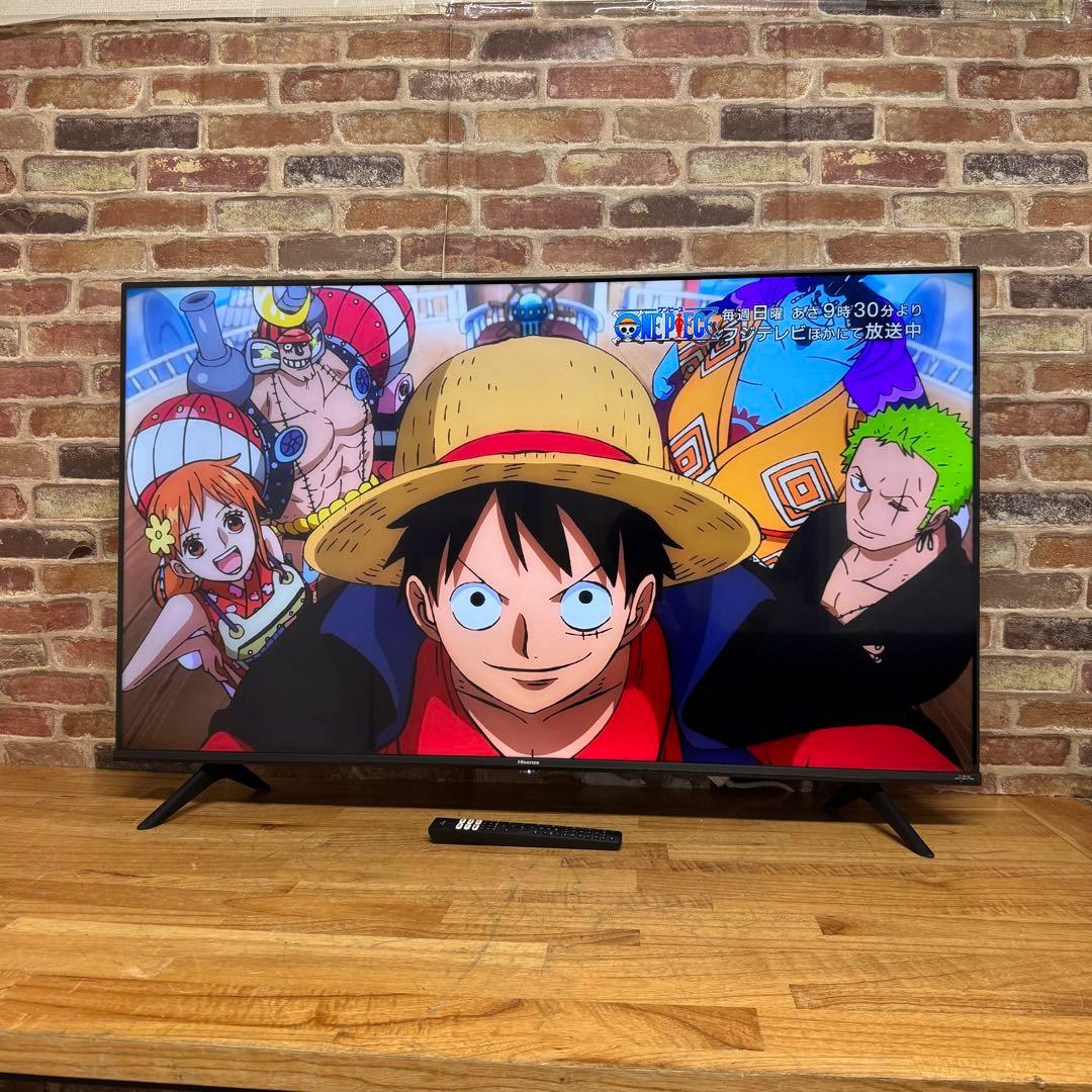 ハイセンス 50V型 液晶テレビ 4Kチューナー内蔵 50E6G 動画アプリ搭載